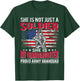 My Granddaughter My Soldier Proud Army Granddad Grandpa Gift T-Shirt - T-Shirt | Forest