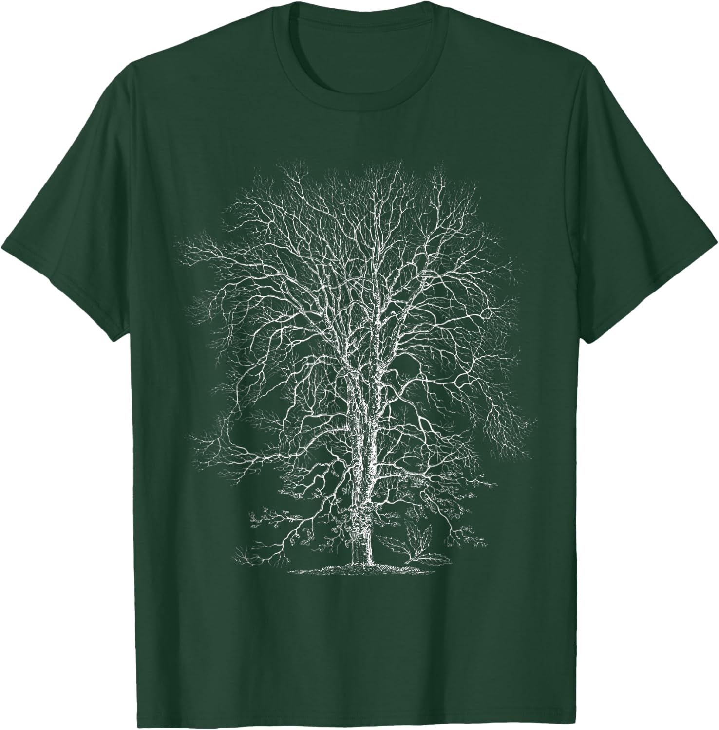 Oak Tree . Tree Natural Oak Tree Woodsman T-Shirt - T-Shirt | Forest
