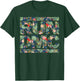 Run DMC Official Floral Blue Logo T-Shirt - T-Shirt | Forest