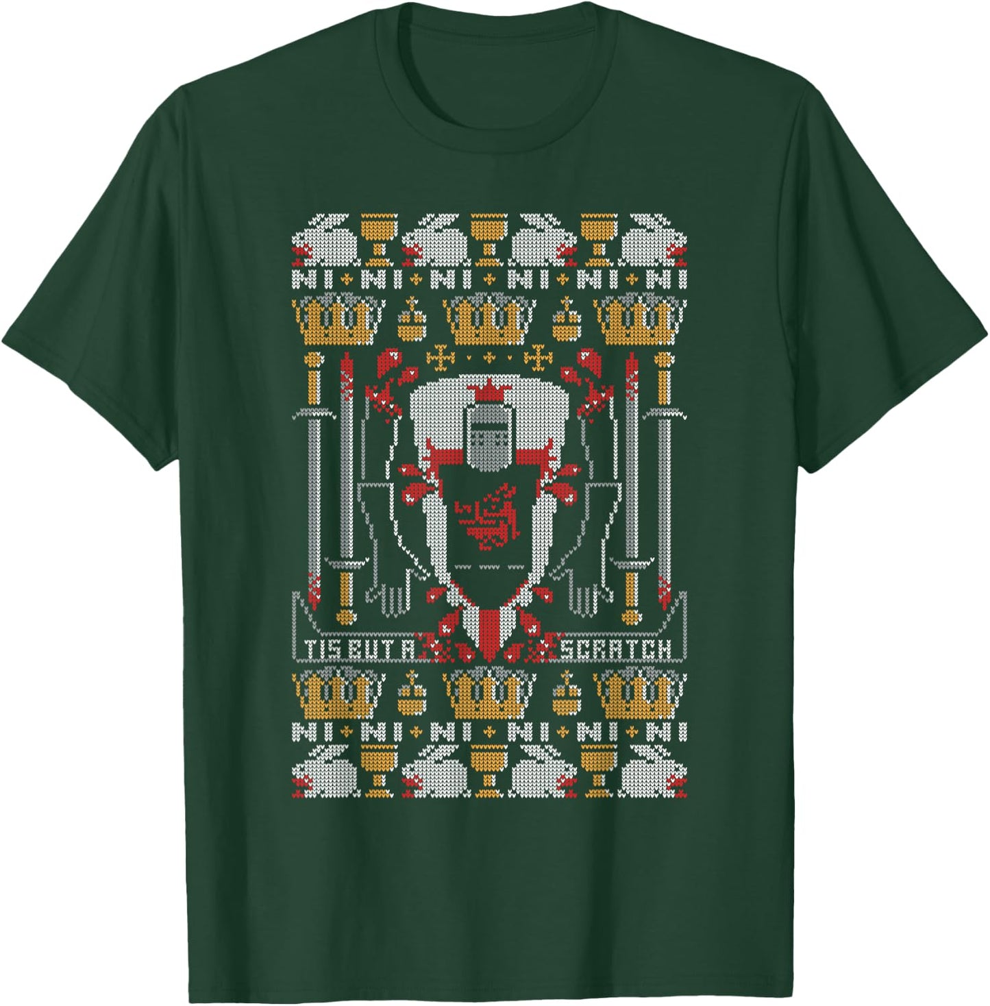 Black Knight / Holy Grail / Legs Off / Funny British Comedy T-Shirt - T-Shirt | Forest