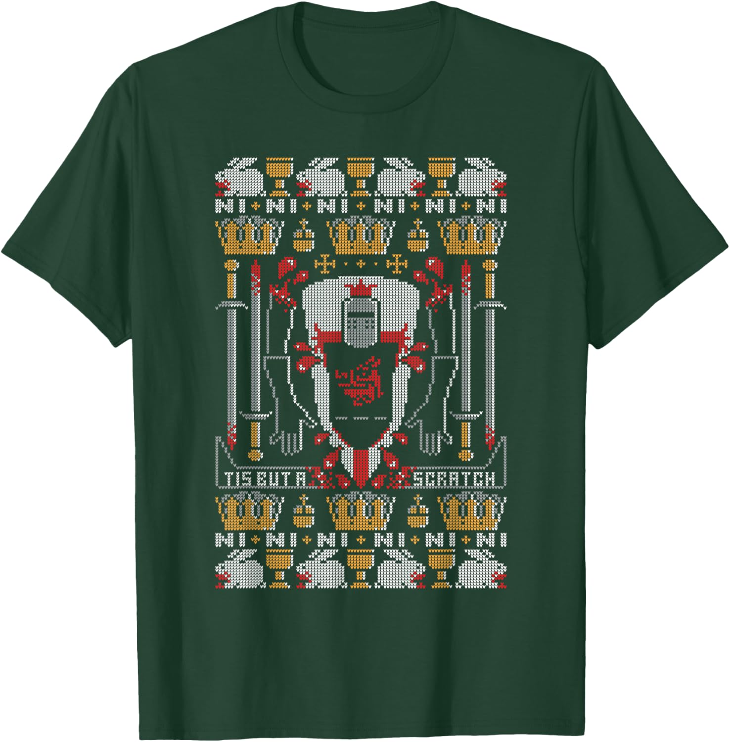 Black Knight / Holy Grail / Legs Off / Funny British Comedy T-Shirt - T-Shirt | Forest