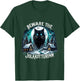 Beware The Jolakotturinn Yule Cat Icelandic Christmas Norse Women T-Shirt - T-Shirt | Forest