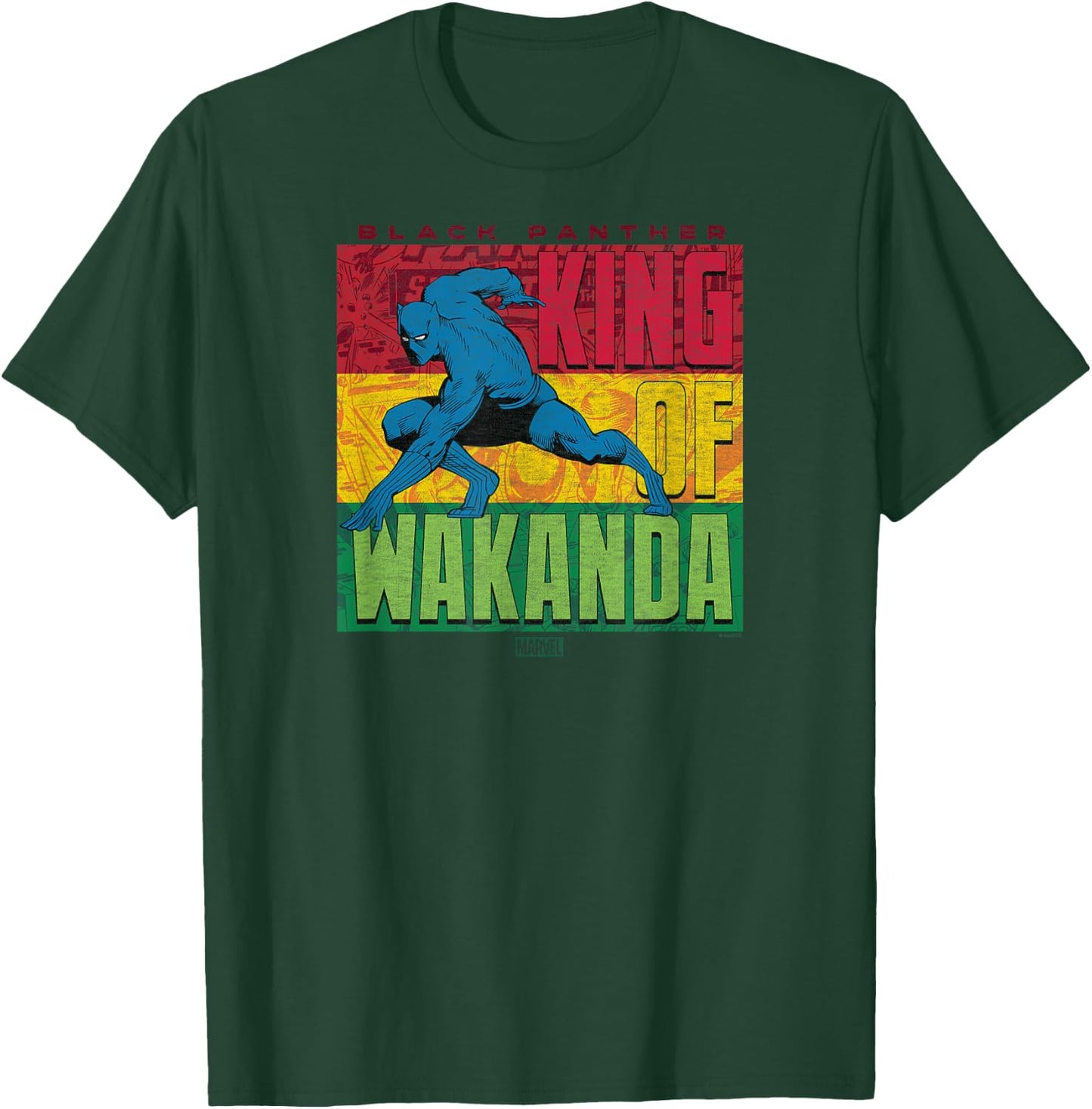 Black Panther - King of Wakanda T-Shirt - T-Shirt | Forest