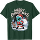 Xmas Alien Santa on Alien Christmas T-Shirt - T-Shirt | Forest