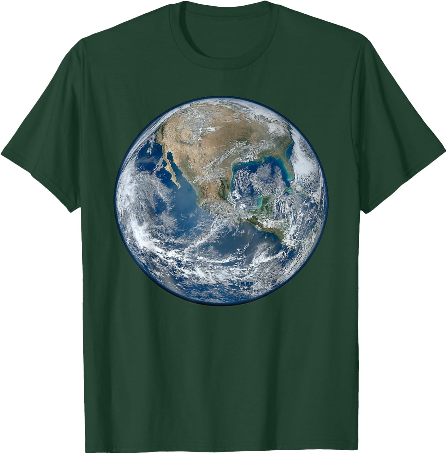 Earth Planet Earth in Space The Blue Planet T-Shirt - T-Shirt | Forest