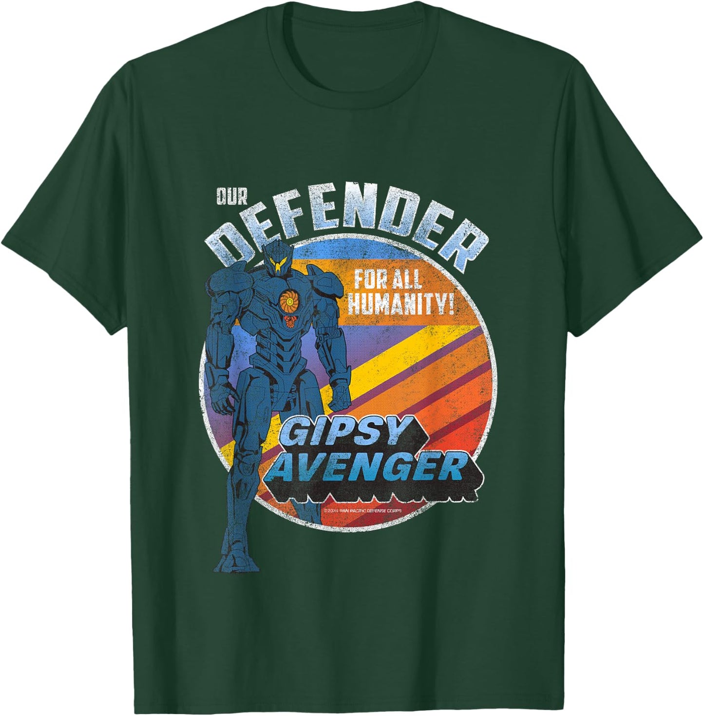 Gipsy Avenger Retro T-Shirt - T-Shirt | Forest