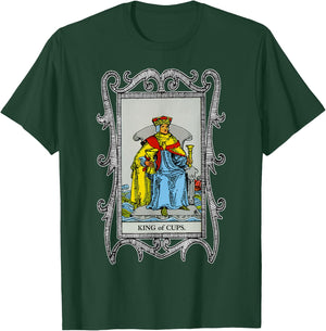 King of Cups Tarot T-Shirt - T-Shirt | Forest