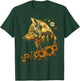 Cute Wolf Floral Sunflower Wolves T-Shirt - T-Shirt | Forest