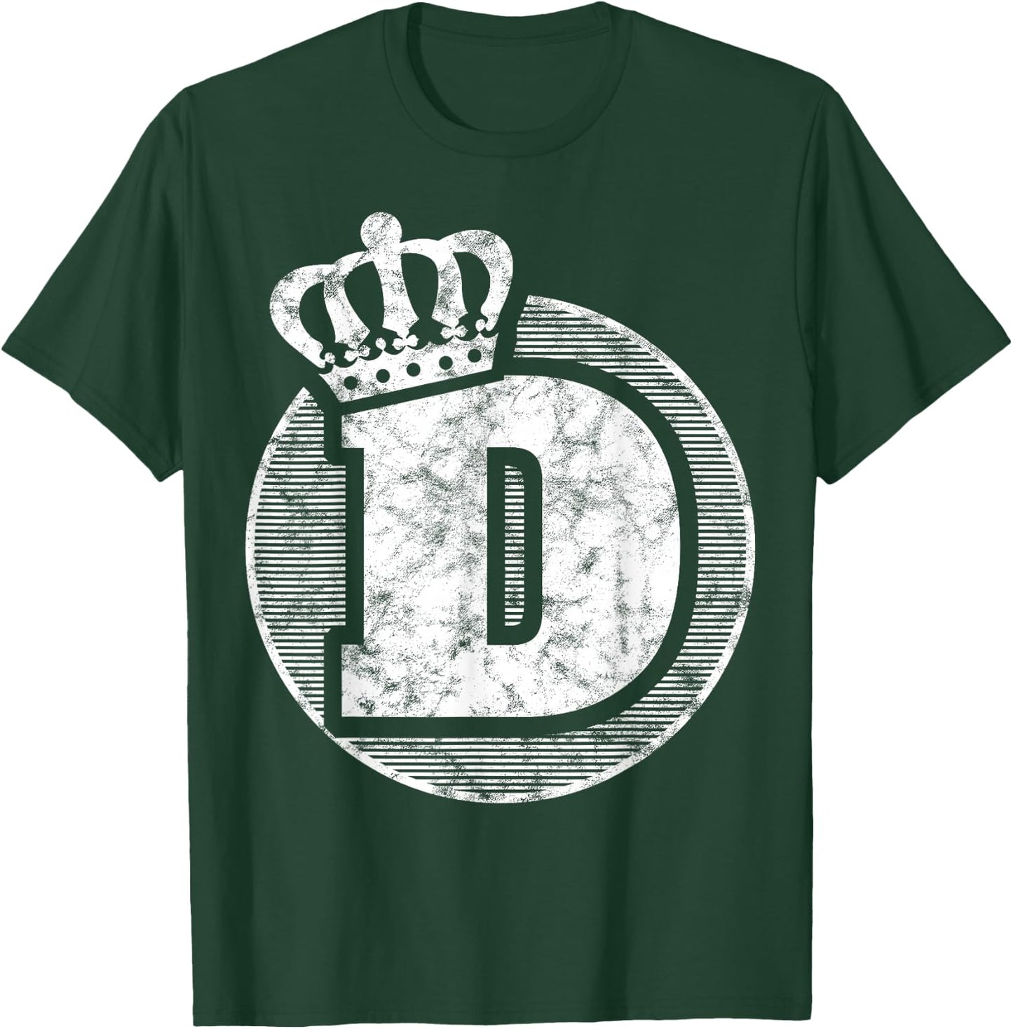 Cool ABC Name Shirt Letter D Character D Case Alphabetical D T-Shirt - T-Shirt | Forest