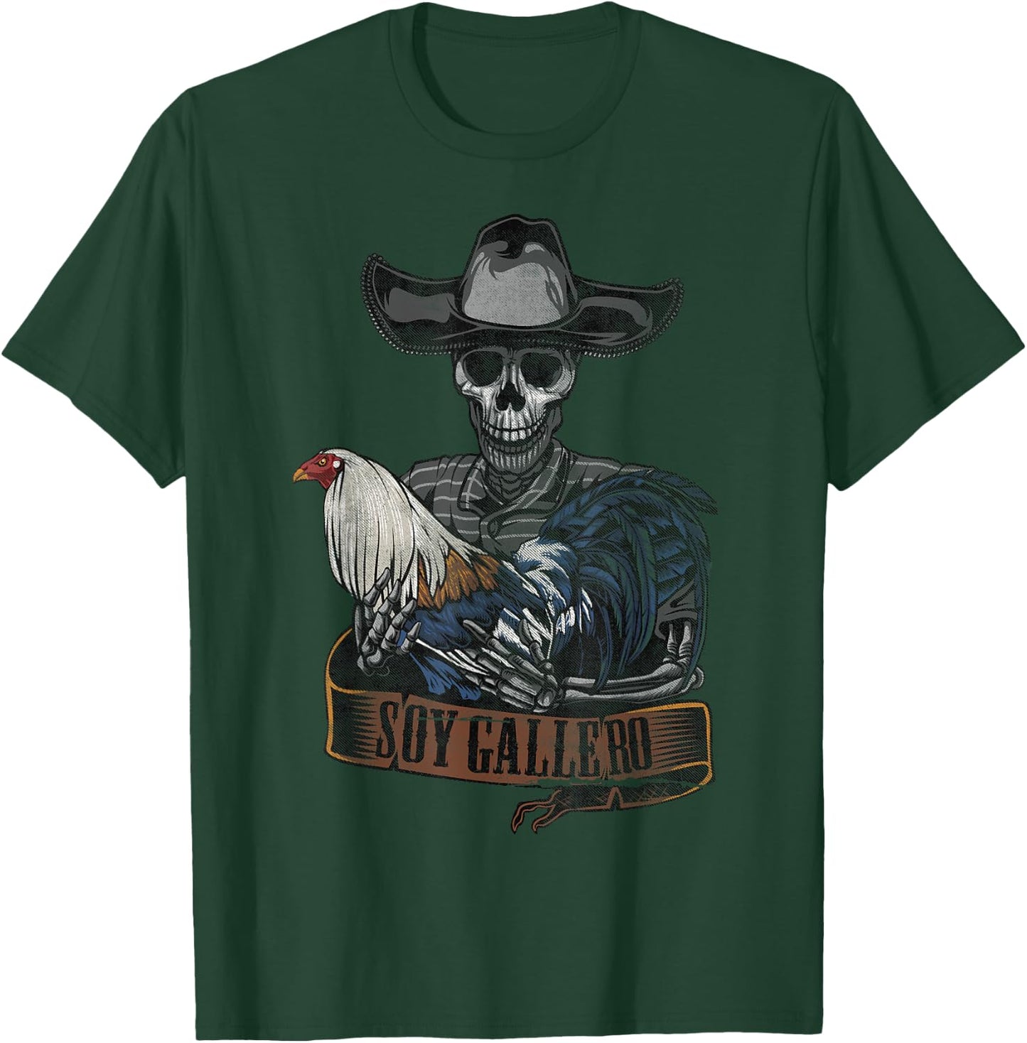 Cockfight Enthusiast Shirt - Vintage Soy Gallero T Shirt T-Shirt - T-Shirt | Forest