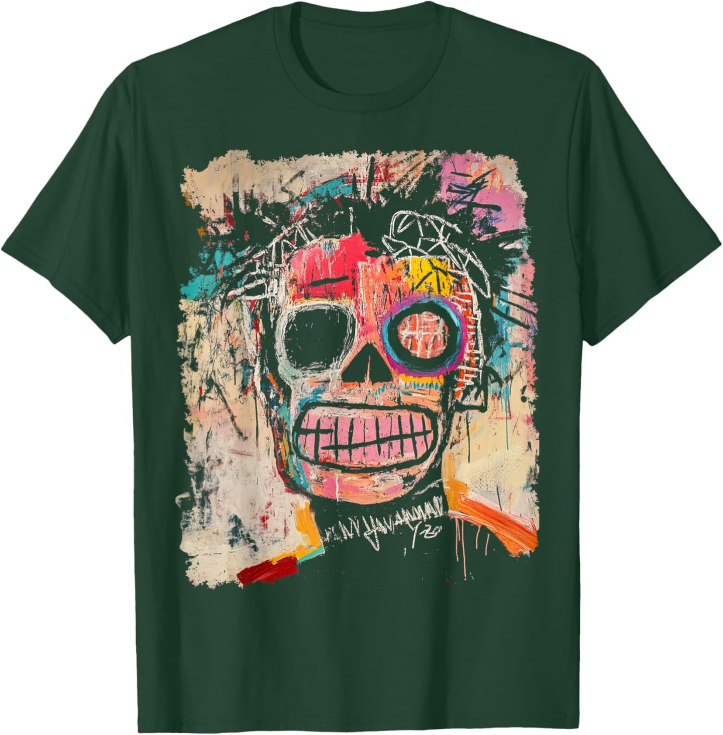 Abstract Art Graffiti 80s T-Shirt - T-Shirt | Forest