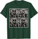Vintage Capybara Playing Drums Capybara Drummer Photobooth T-Shirt - T-Shirt | Forest