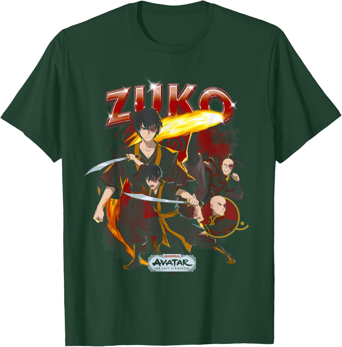 Avatar: The Last Airbender Zuko Heartthrob T-Shirt - T-Shirt | Forest