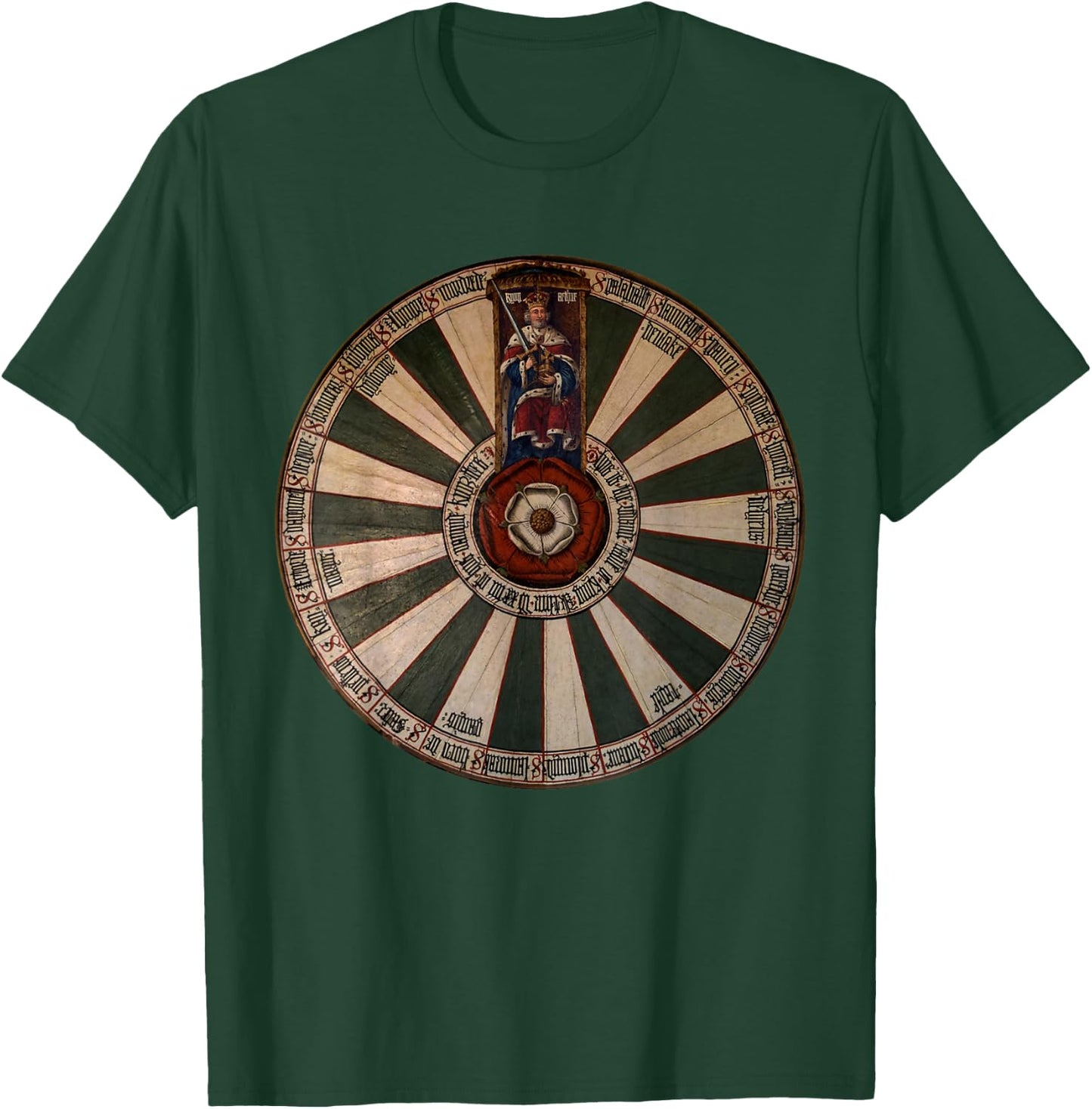 Knight's of the Round Table King Arthur Lancelot T-Shirt - T-Shirt | Forest