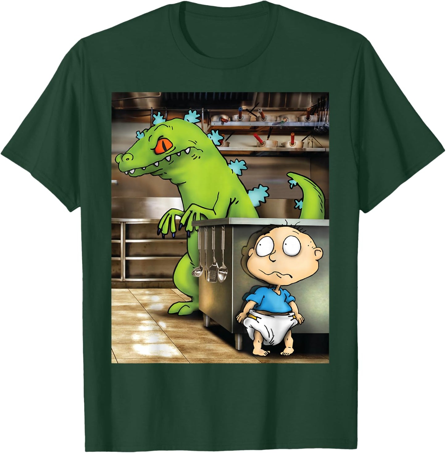 Reptar and Tommy Jurassic Park T-Shirt - T-Shirt | Forest