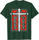Deus Vult Templar Knight Cross Faith Sword Medieval Crusader T-Shirt - T-Shirt | Forest