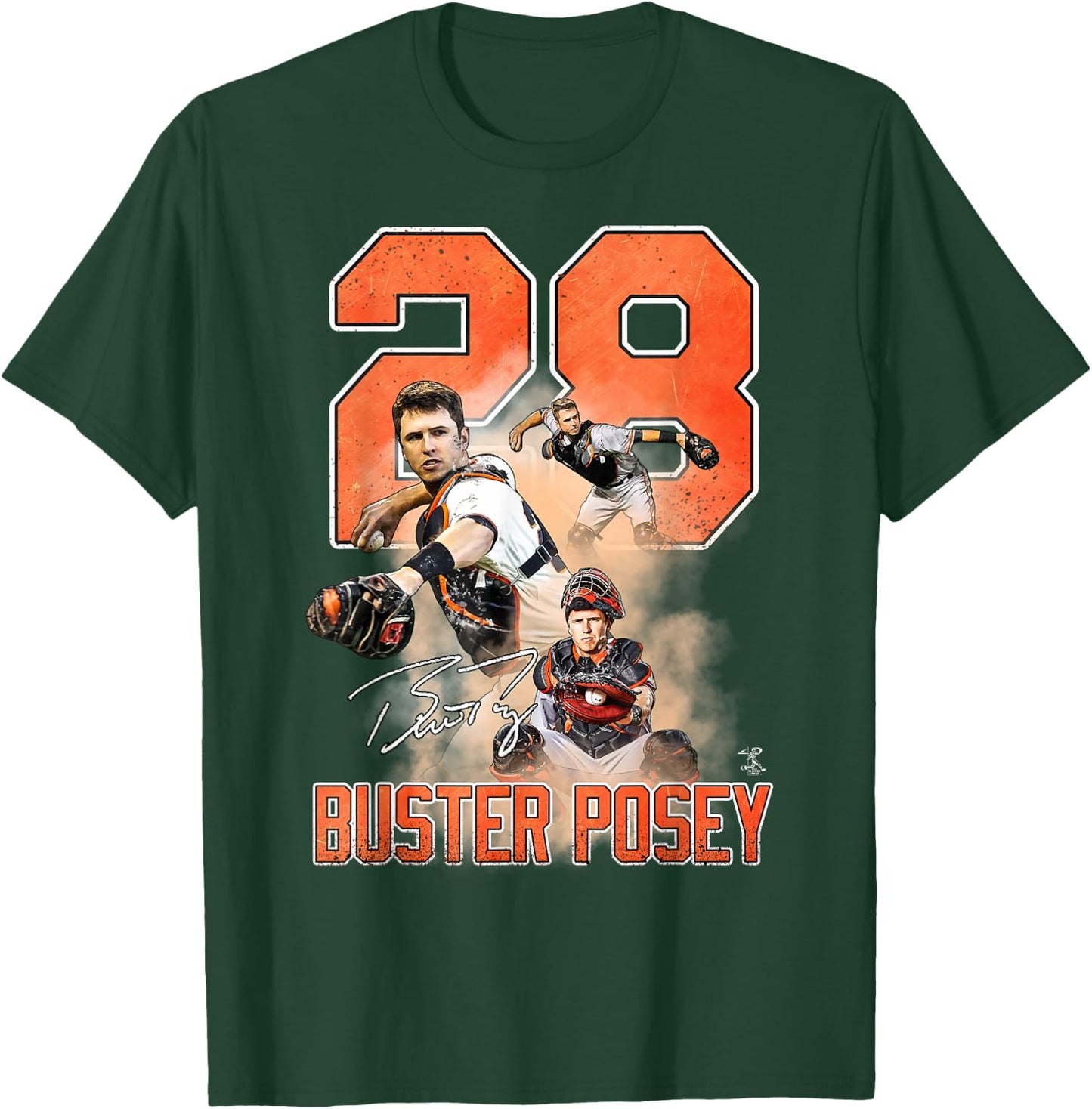 Buster Posey - Apparel T-Shirt - T-Shirt | Forest