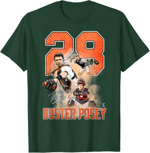 Buster Posey - Apparel T-Shirt - T-Shirt | Forest