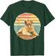 Golden Retriever Distressed Retro Sun Dog Lover T-Shirt - T-Shirt | Forest