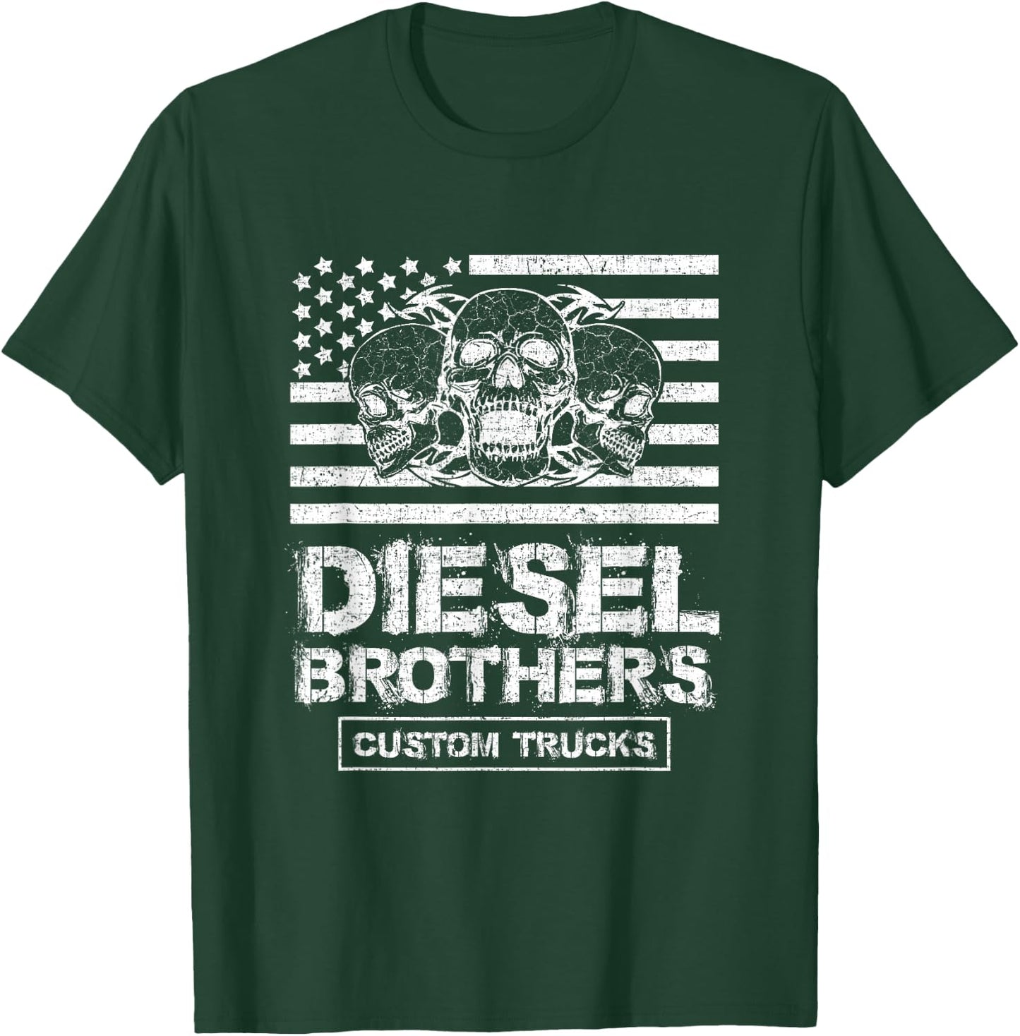 Diesel brothers custom truckers t shirt T-Shirt - T-Shirt | Forest