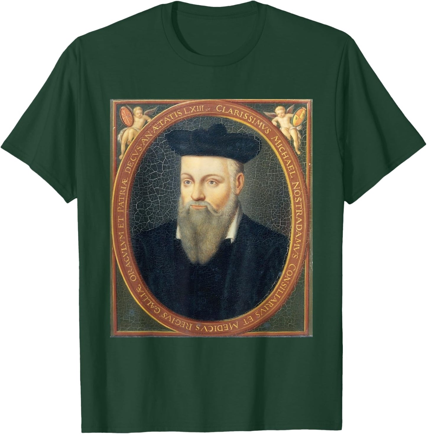Nostradamus Nostradamus Seer Predictions T-Shirt - T-Shirt | Forest
