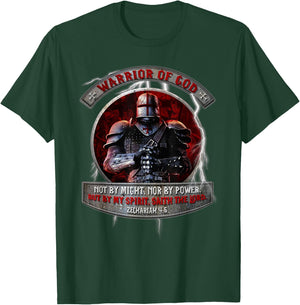 Warrior Of God not by might nor by power but by my spirit T-Shirt - T-Shirt | Forest