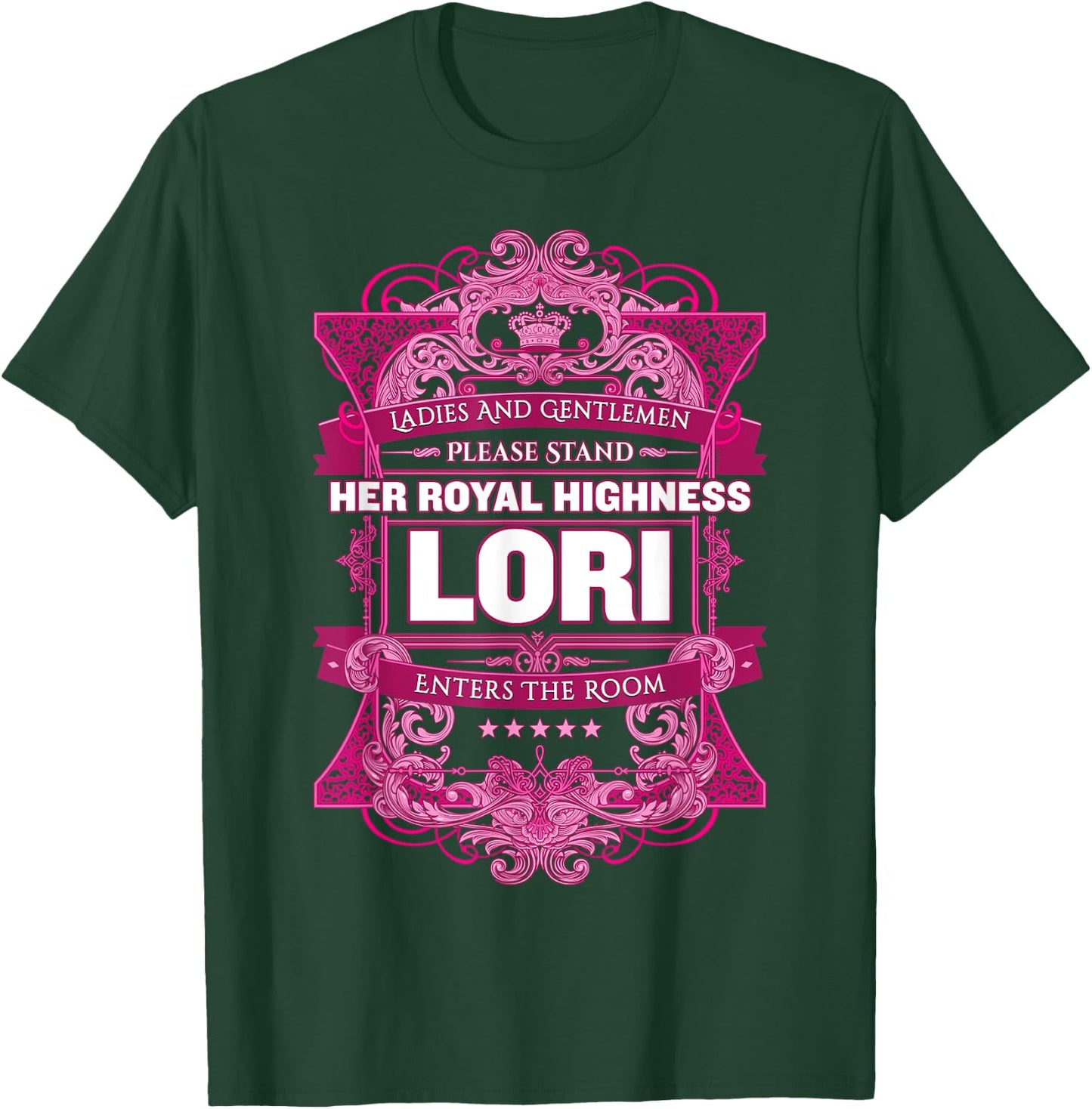 Lori First Name T-Shirt - T-Shirt | Forest