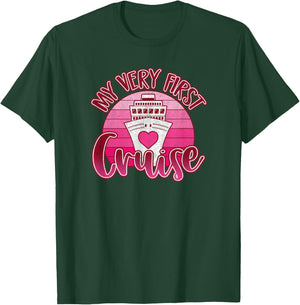 Cute Cruise Shirts for Girls My Very First Cruise T-Shirt - T-Shirt | Forest