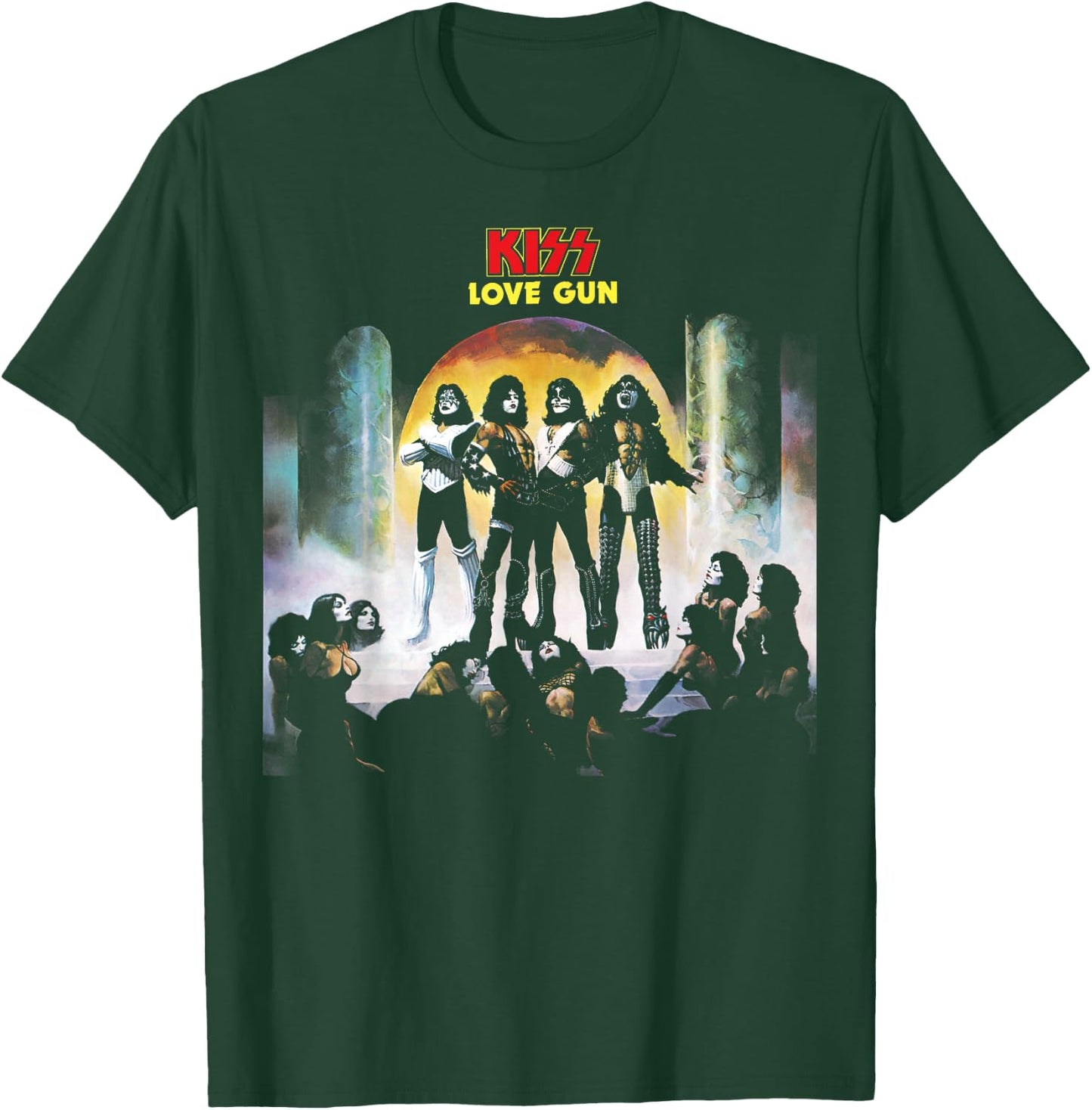 KISS - 1977 Love Gun T-Shirt - T-Shirt | Forest