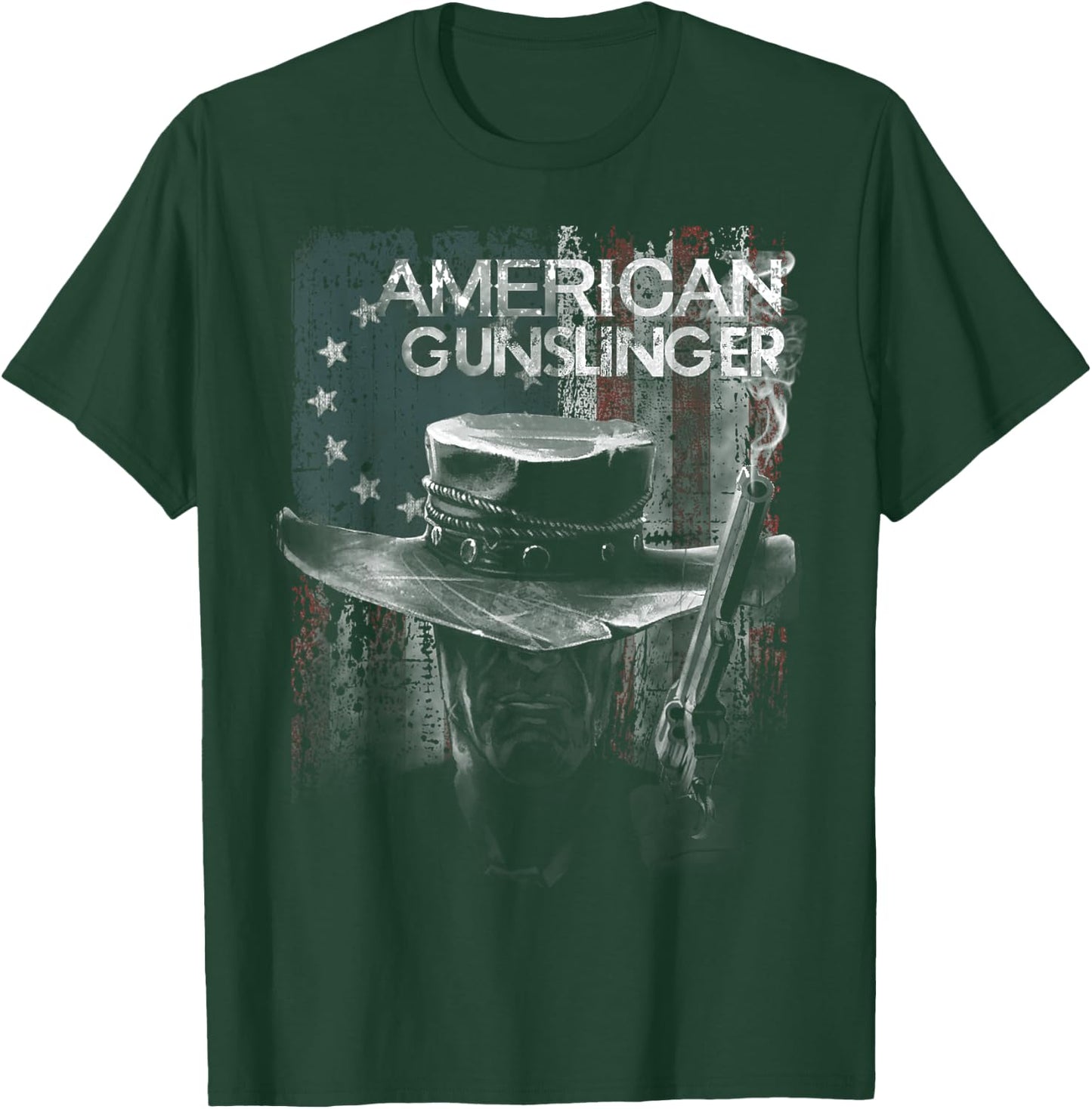 American Gunslinger T-Shirt - T-Shirt | Forest