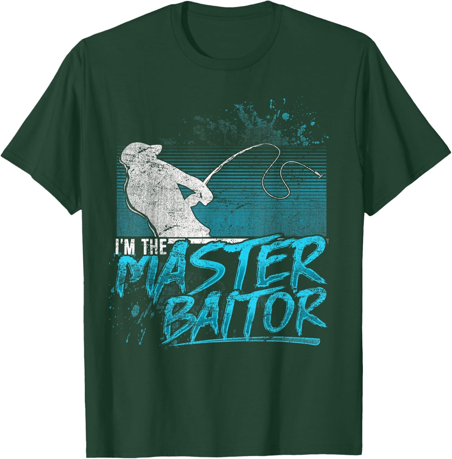 Funny Fishing Master Baitor T Shirt T-Shirt - T-Shirt | Forest