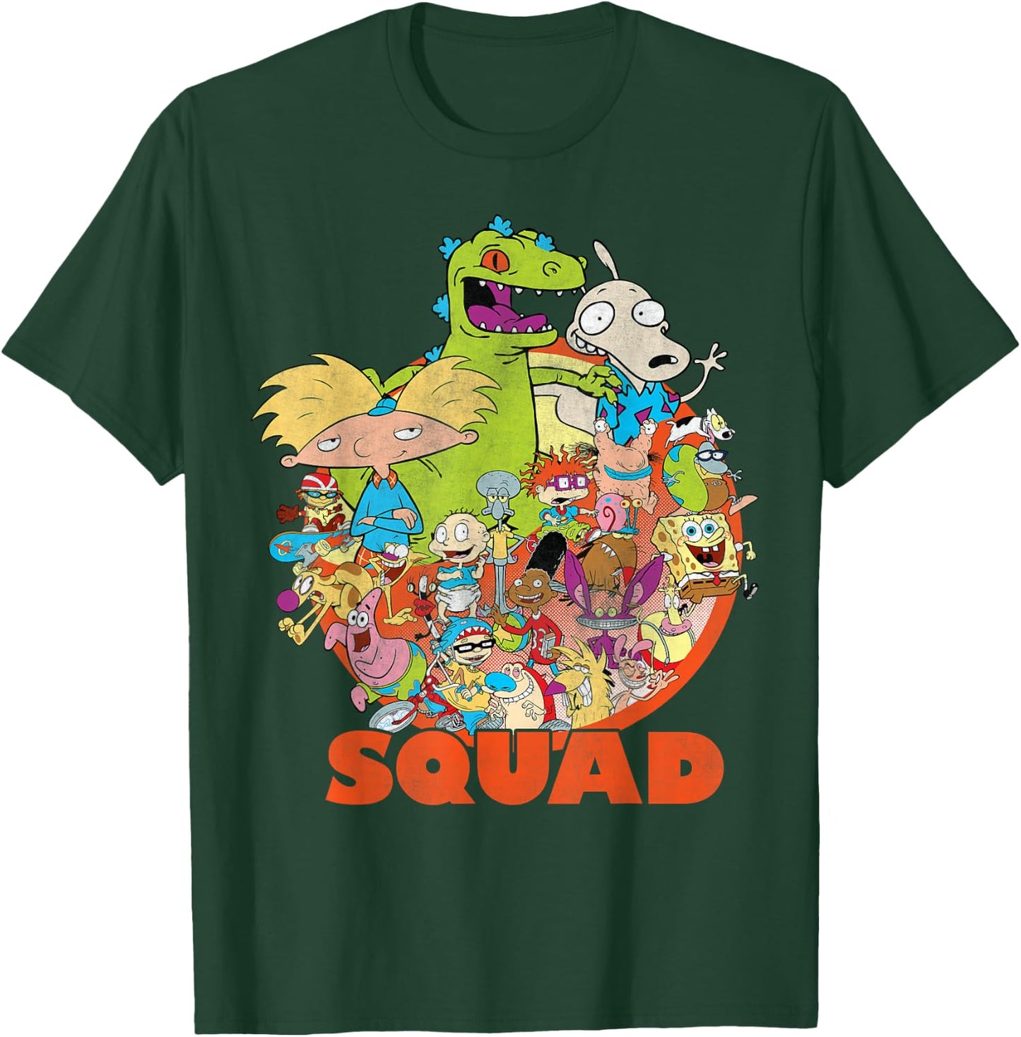 Nickelodeon 90's Nicktoons Squad Graphic T-Shirt - T-Shirt | Forest
