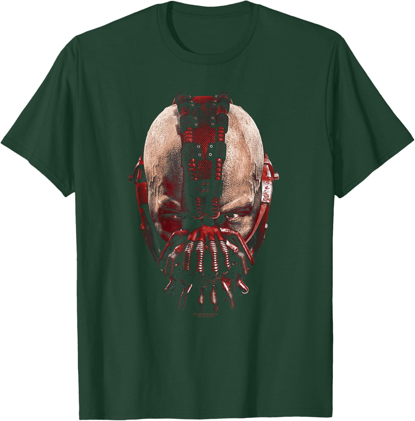 Batman Dark Knight Rises Bane Mask T-Shirt - T-Shirt | Forest