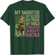 My Daughter My Soldier Hero Proud Army Mom Military Mother T-Shirt - T-Shirt | Forest