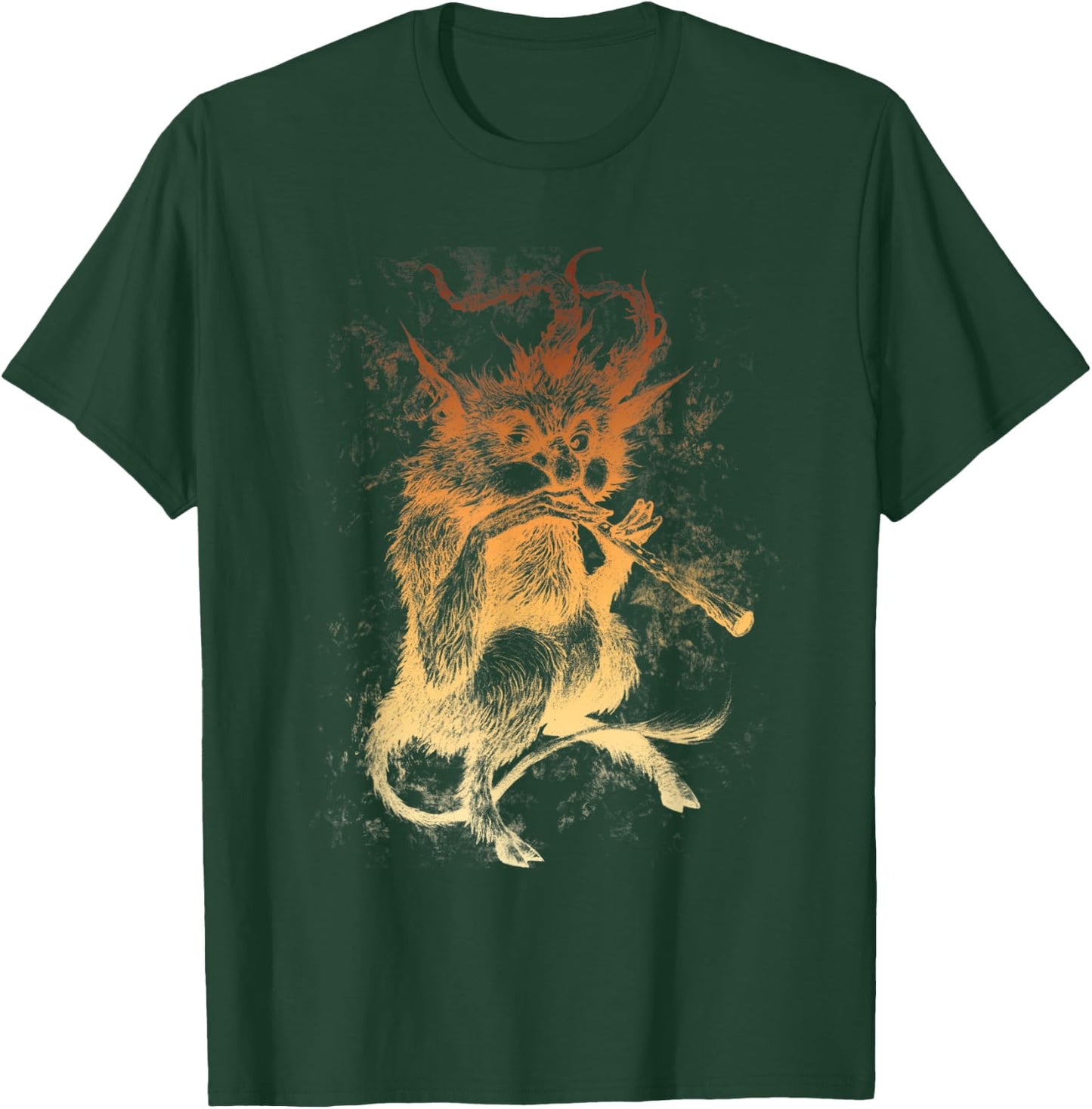 Vintage Fairy Tale Character Troll Old Tree Goblins Monster T-Shirt - T-Shirt | Forest