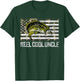 Reel Cool UNCLE Fishing Fisherman Fish Lover Father's Day T-Shirt - T-Shirt | Forest