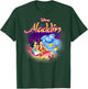 Disney Aladdin Faded Classic Movie Poster T-Shirt - T-Shirt | Forest
