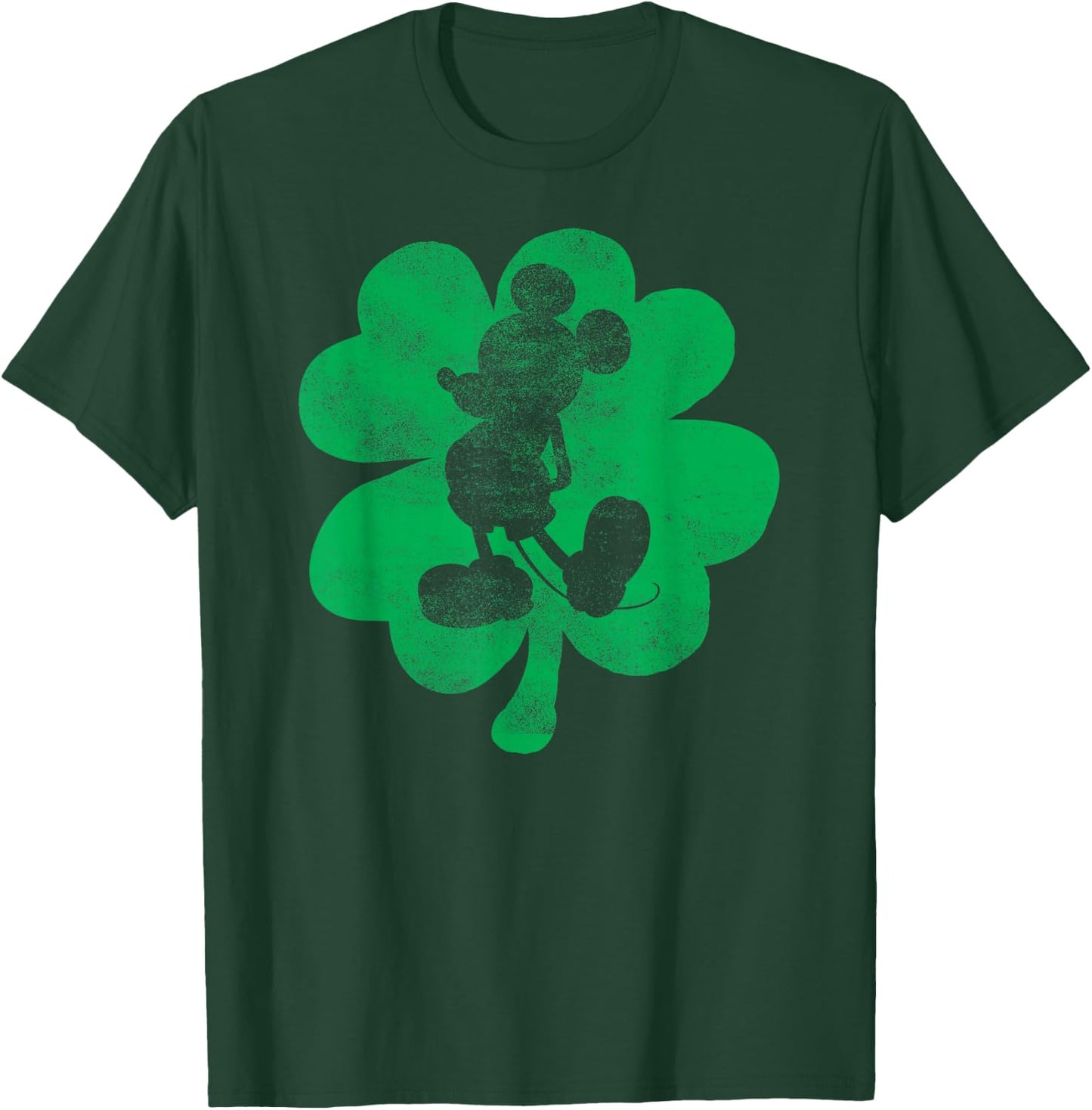 Disney - Mickey Mouse Shamrock St. Patrick's T-Shirt - T-Shirt | Forest