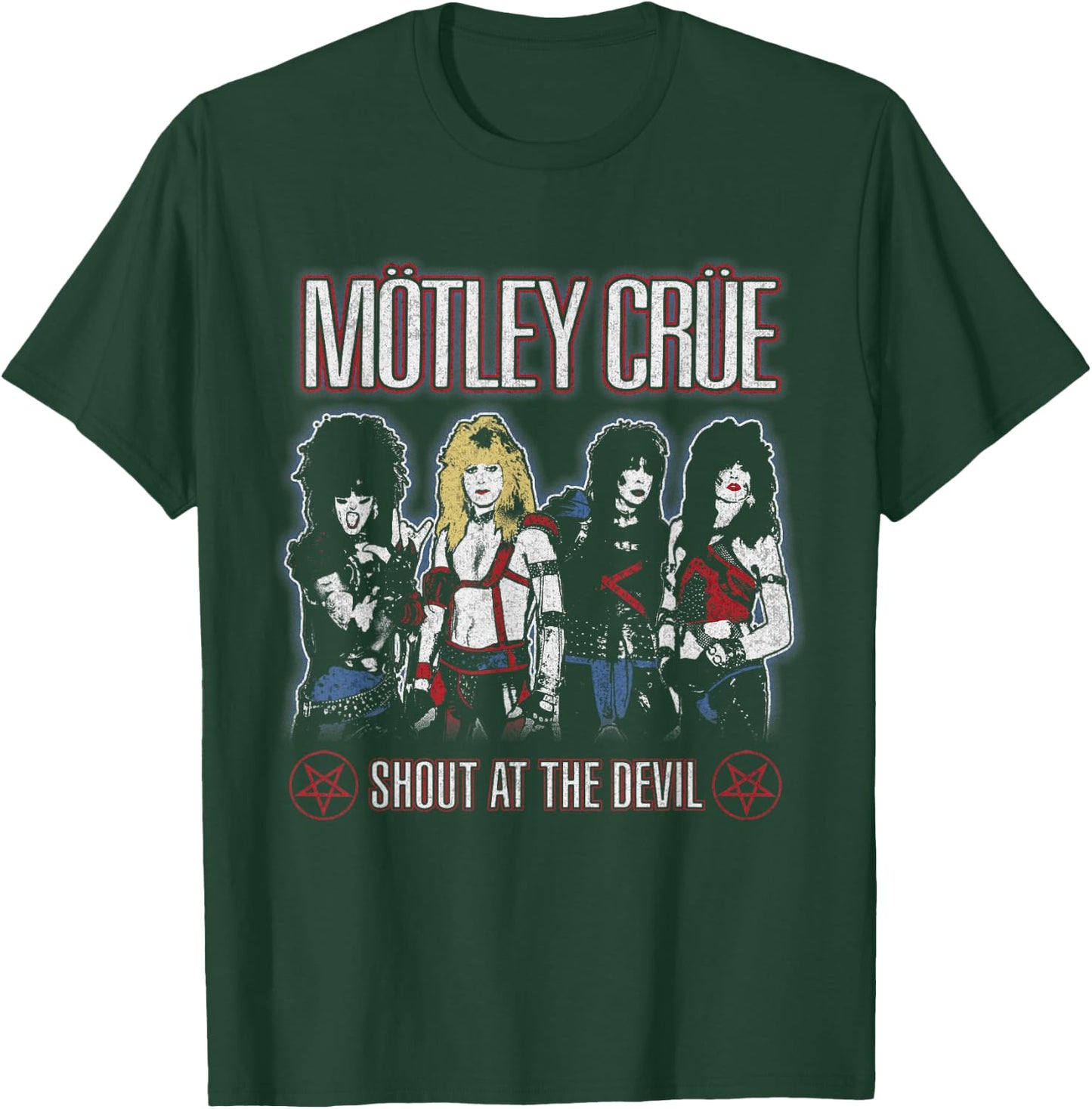 Mötley Crüe Shout At The Devil T-Shirt - T-Shirt | Forest