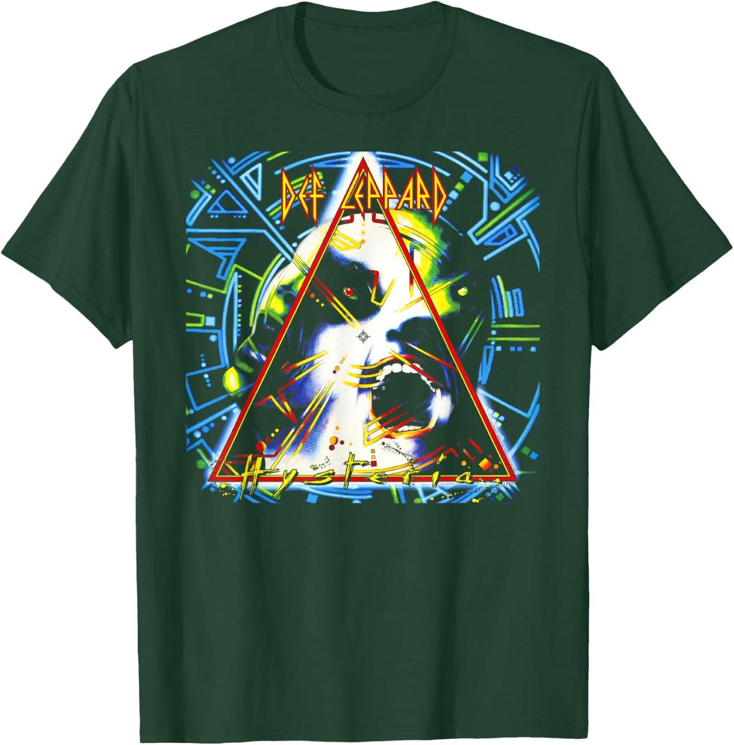 Def Leppard - Hysteria Album Short Sleeve T-Shirt - T-Shirt | Forest