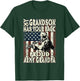 My Grandson Has Your Back Proud Army Grandpa T Shirt T-Shirt - T-Shirt | Forest