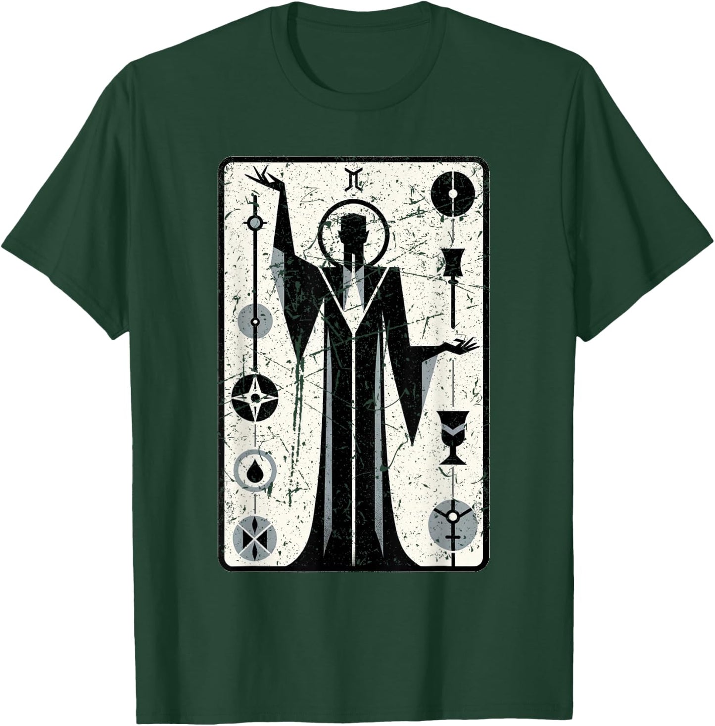 The Hierophant Tarot Card Clothing T-Shirt - T-Shirt | Forest