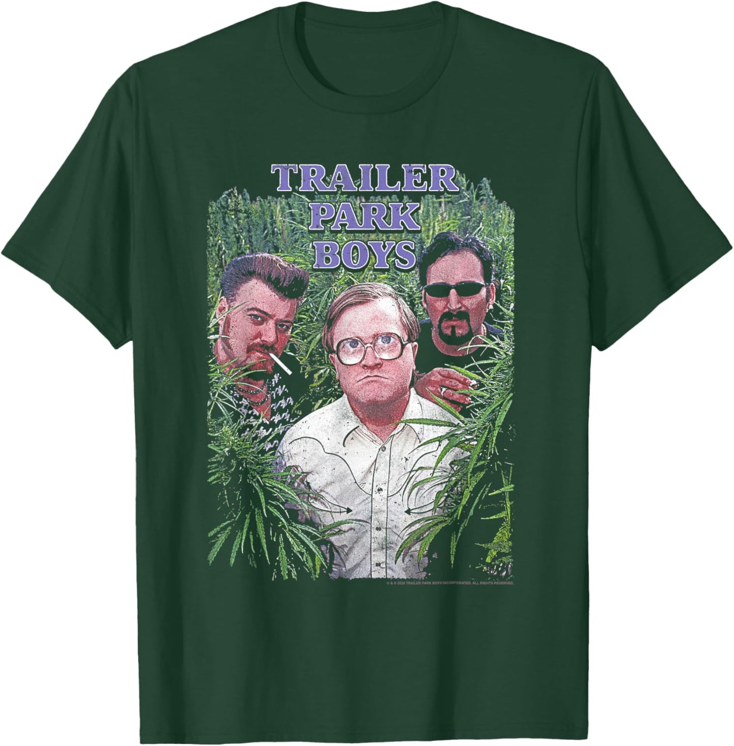 Trailer Park Boys in the Grass Group Photo Funny TV Show T-Shirt - T-Shirt | Forest