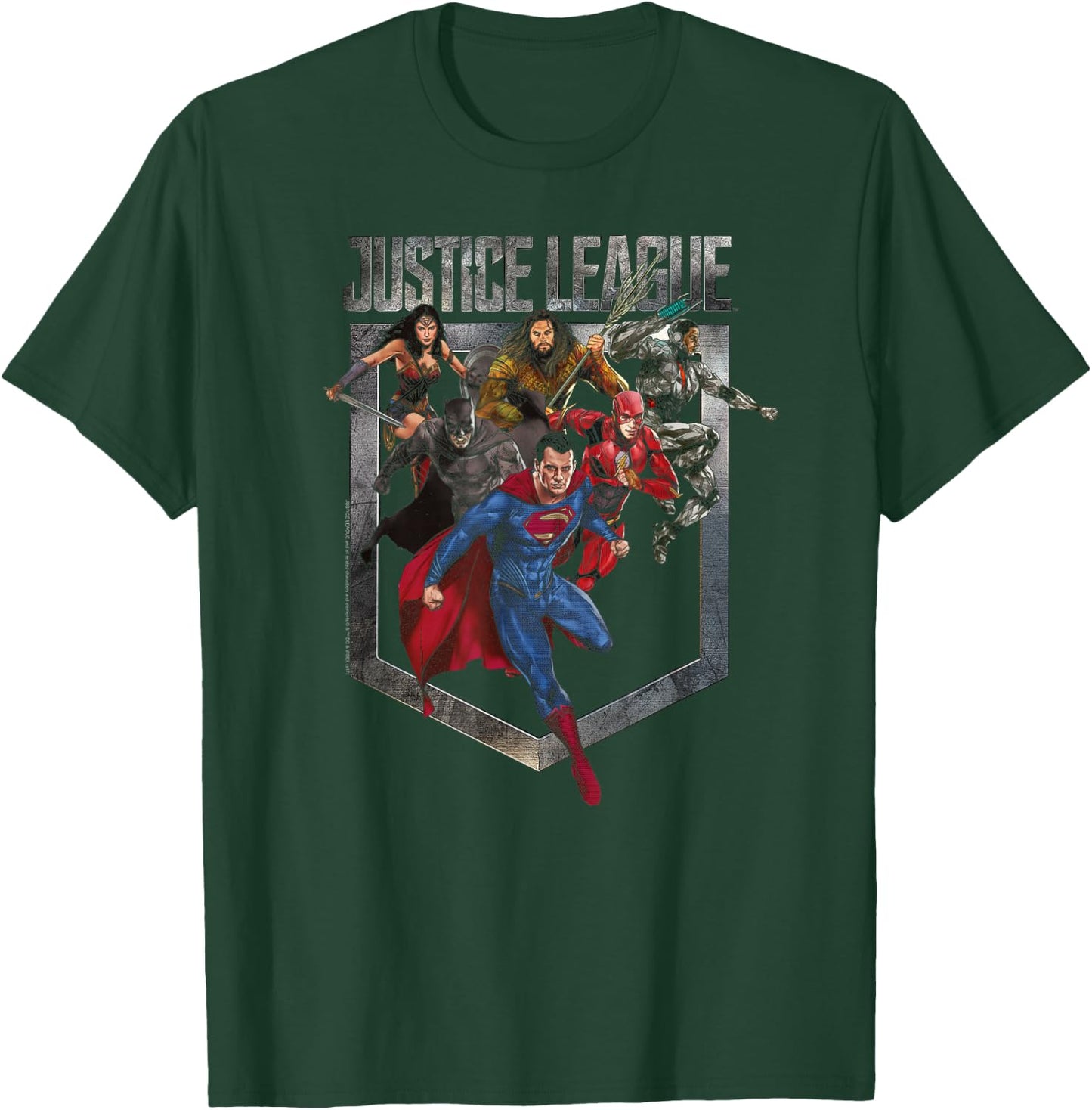Justice League Movie Charge T Shirt T-Shirt - T-Shirt | Forest