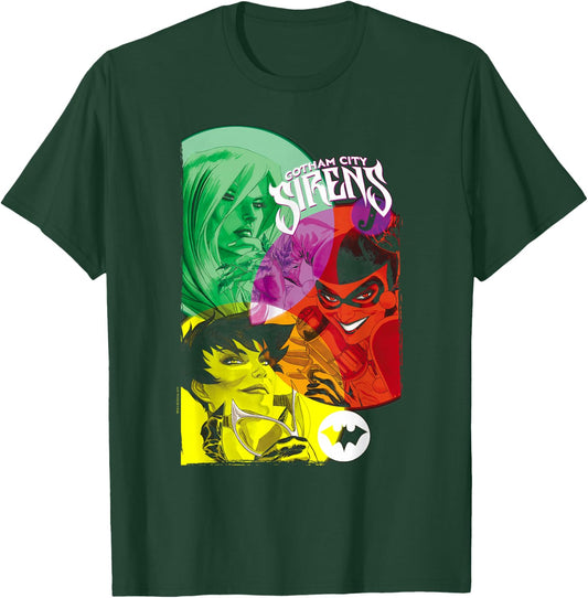 Batman Gotham Sirens T-Shirt - T-Shirt | Forest
