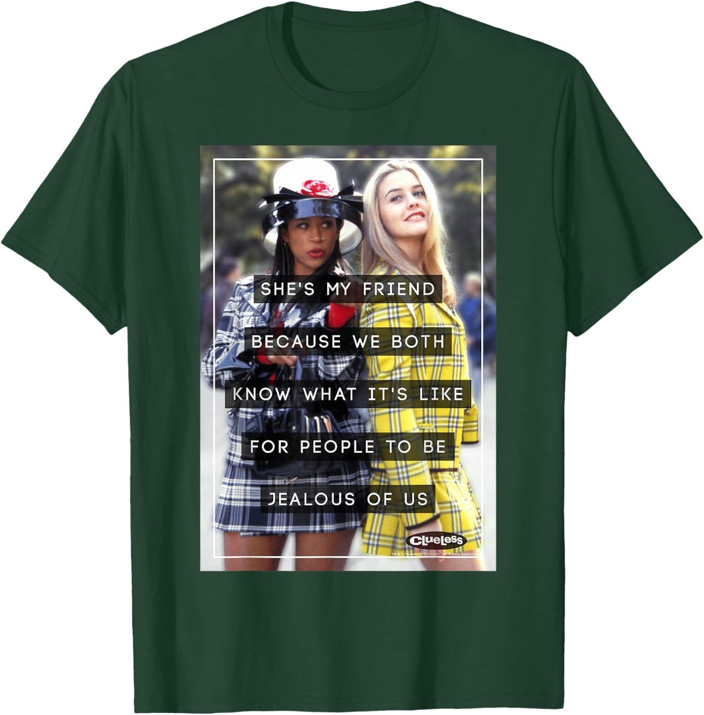 Clueless Cher & Dionne She's My Friend Graphic T-Shirt - T-Shirt | Forest