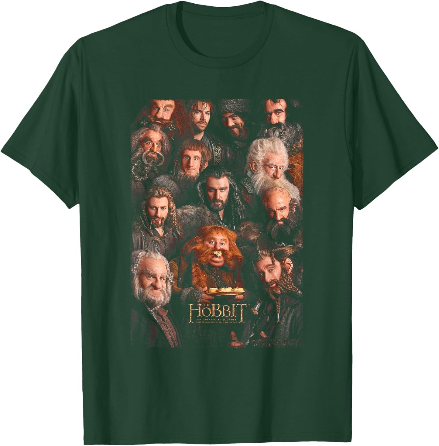 Hobbit Dwarves Poster T Shirt T-Shirt - T-Shirt | Forest