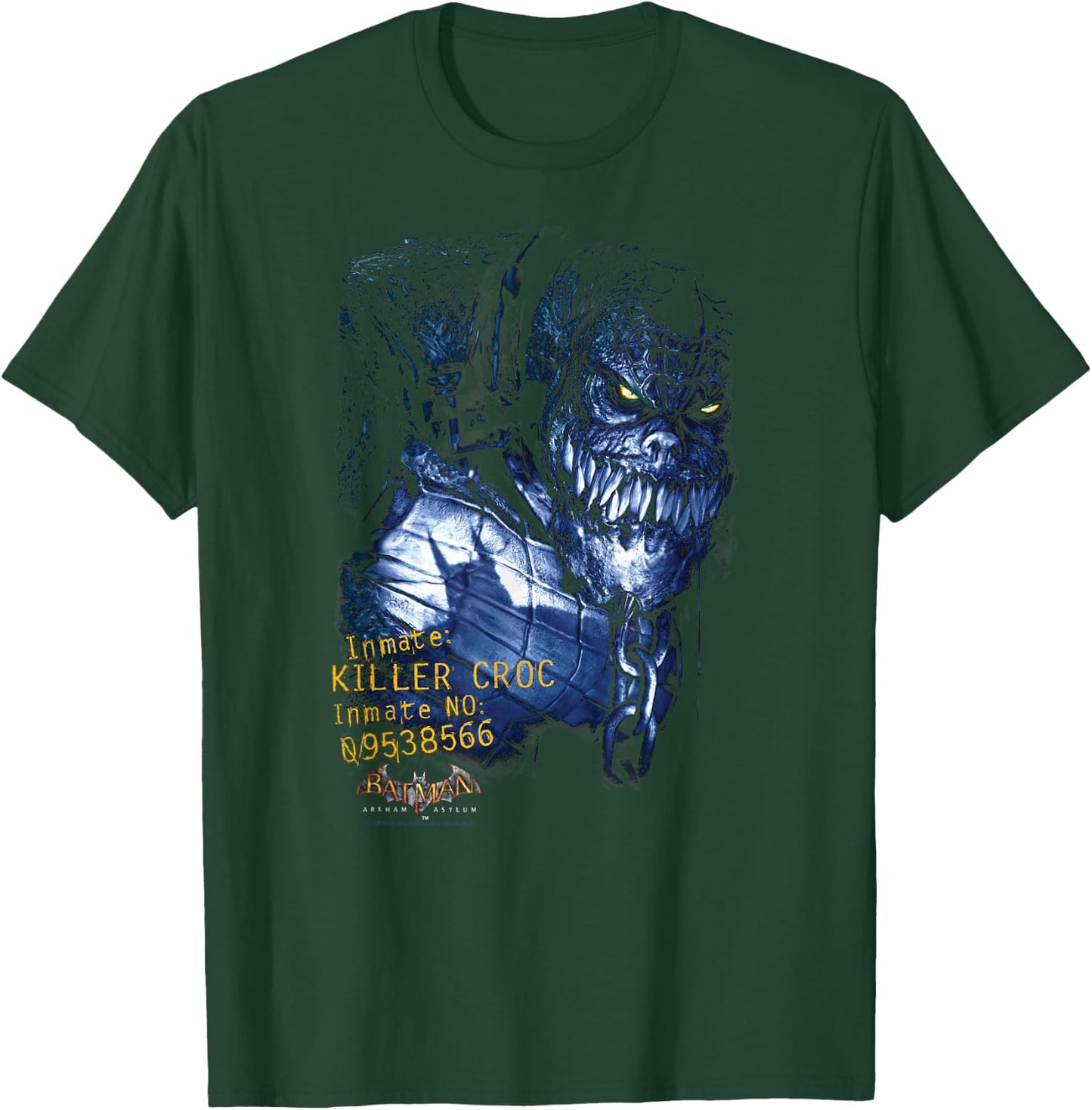 Batman: Arkham Asylum Killer Croc T Shirt T-Shirt - T-Shirt | Forest