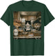 Funny Cats Playing Cards Vintage 70s Pet Owner T-Shirt - T-Shirt | Forest
