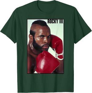 Rocky 3 Clubber Lang Fight Pose Full Color Poster T-Shirt - T-Shirt | Forest